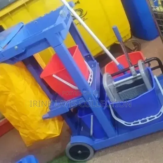 Used Commercial Janitorial Cleaning Cart - 1