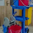 Used Commercial Janitorial Cleaning Cart - 2