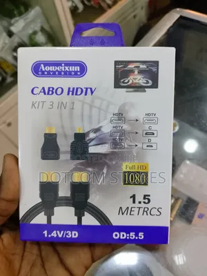 3-in-1 HDMI Combo Kit with Mini & Micro Adapters
