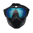 Motorcycle Goggles with Removable Ventilation Mask - 2