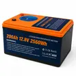 12V 200Ah LiFePO4 Lithium Battery 2560Wh Solar Backup - 4