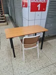 Ergoofis Wooden Foldable Dining Table and Chairs - 5