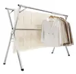 Foldable Clothes Drying Rack - Stainless Steel - 2