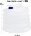 Collapsible Water Jerrican 5L with Faucet - 3