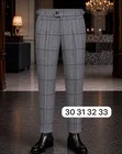 Ace Couture Royal Blue Beltless Gurkha Trousers - 1
