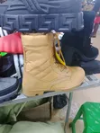 Men's High Top Genuine Shoes - Khaki - 2