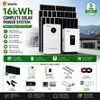 16kWh Hybrid Solar System with 12kVA Inverter & 12x620W Panels - 1