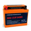 640Wh LiFePO4 Lithium Battery 50Ah Solar Backup 12V - 1