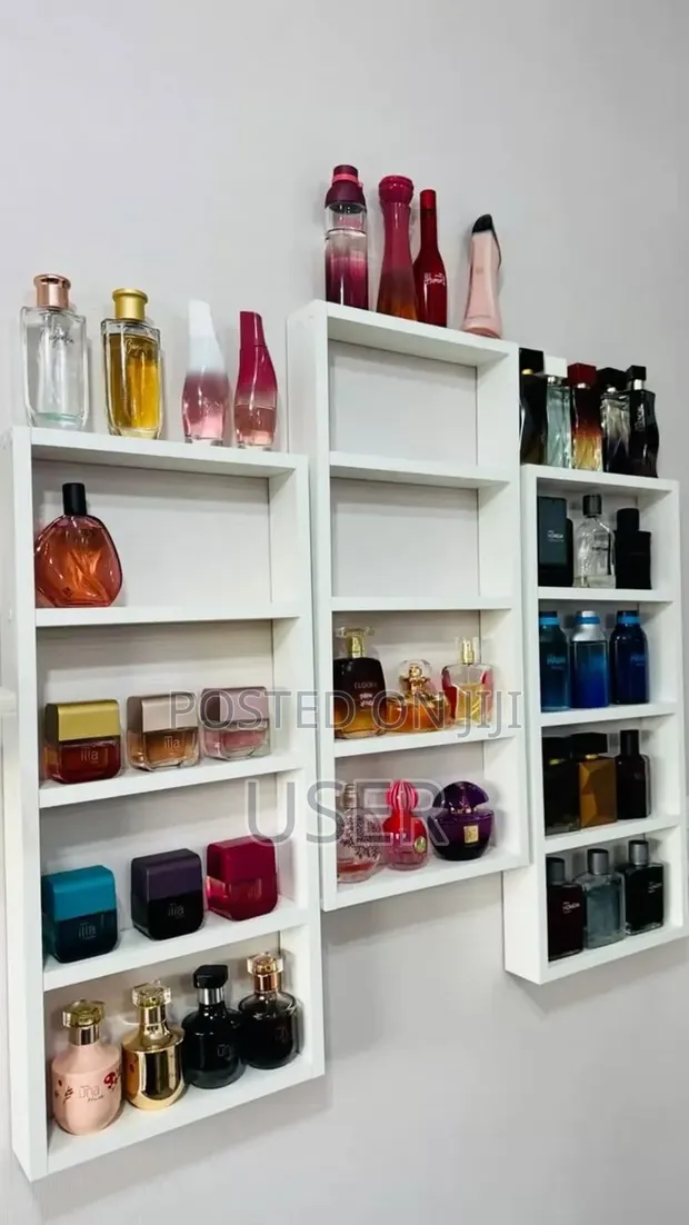 Modern Nail Display Shelving Unit - 1