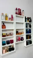 Modern Nail Display Shelving Unit - 1
