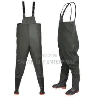 Waterproof Fishing Waders - Unisex Brown XXL