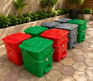 Step-On Plastic Dust Bin for Hotel, Home, Office, Lodges, Kitchen