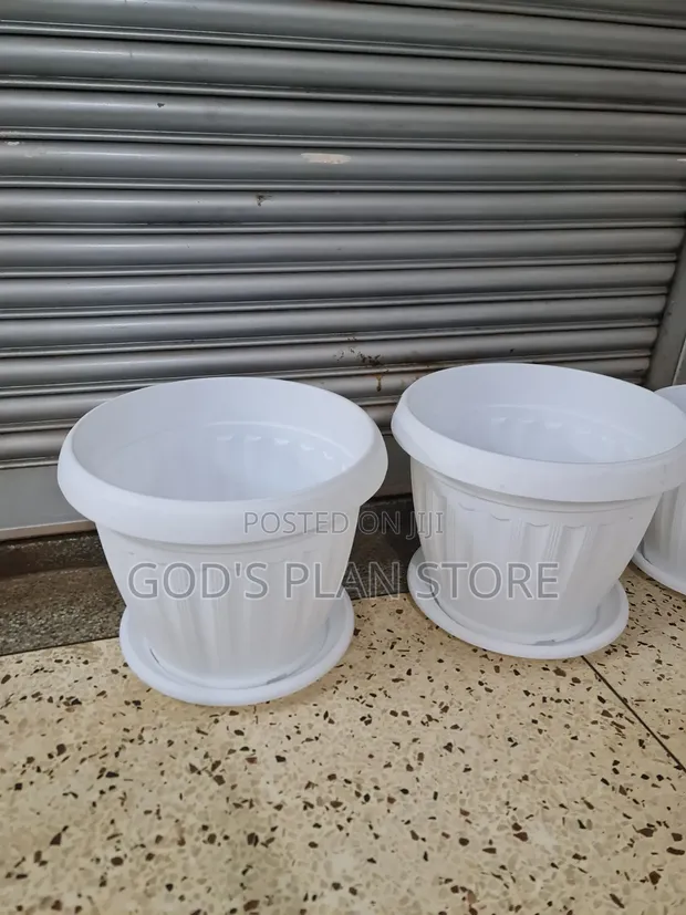 Pop Culture Plastic Flower Pots - 1
