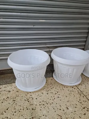 Pop Culture Plastic Flower Pots