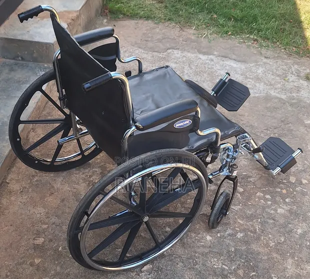 Large Size Foldable Wheelchair - 1