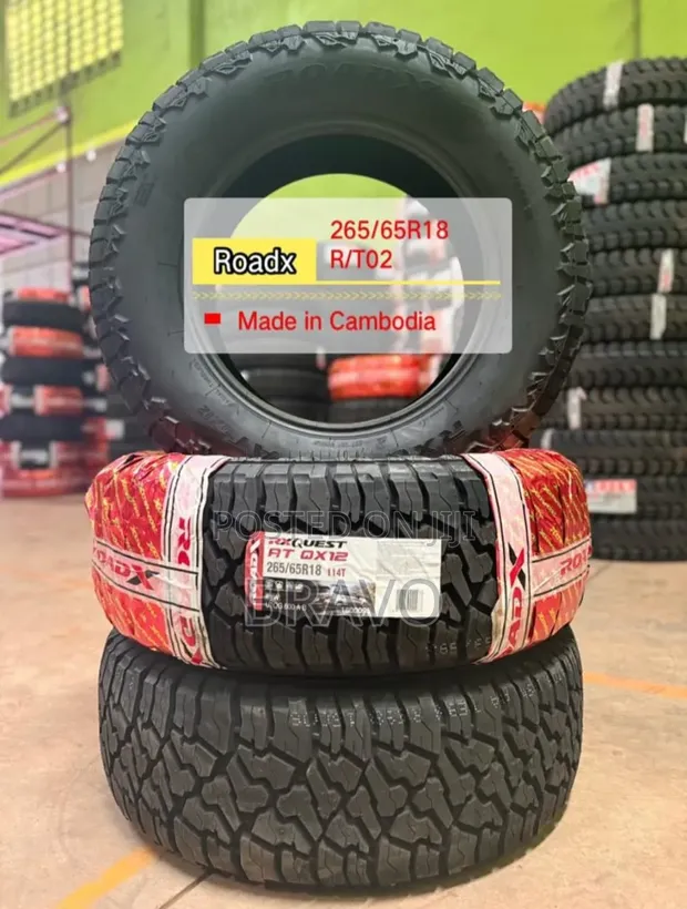 265/65R18 R/T Tyres for Land Cruiser, Ranger - 1