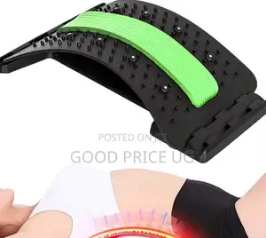 Adjustable Multi-Level Back Stretcher and Posture Corrector
