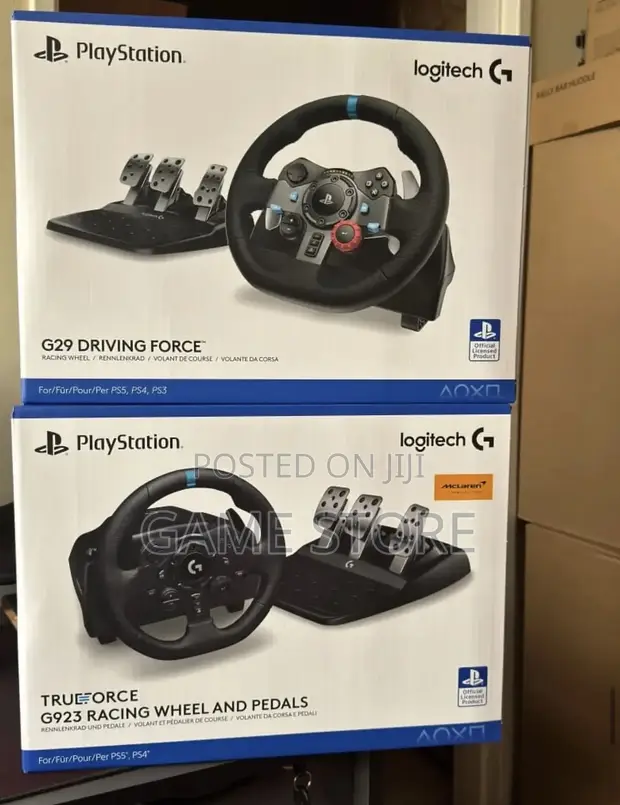 Logitech G29 Driving Force Racing Wheel - Brand New - 1