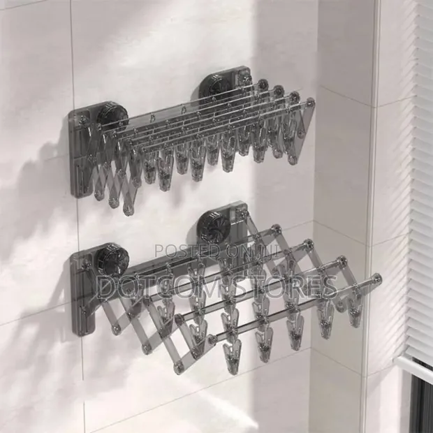 Wall-Mounted Foldable Drying Rack - 1
