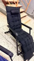 Bamboo Rocking Chair with Foot Massager - 2