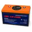3200Wh LiFePO4 Lithium Battery 250Ah Solar Backup 12V - 5