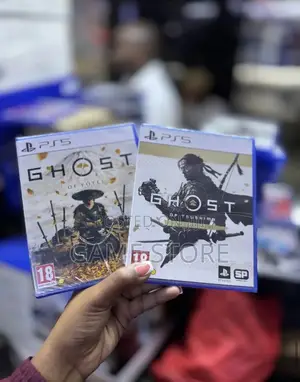 Ghost of Tsushima and Ghost of Yotei Game CDs for PS5