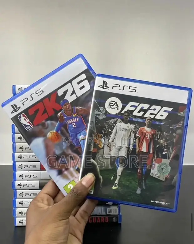 NBA 2K26 and EA Sports FC 26 Games for PS5 Bundle - 1