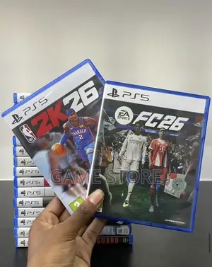 NBA 2K26 and EA Sports FC 26 Games for PS5 Bundle