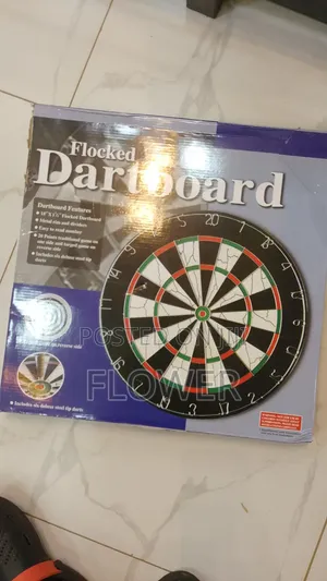 Brand New Flocked Dartboard