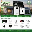 16kWh Solar Power System with 12x620W Panels - 1