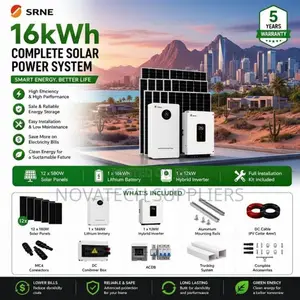 16kWh Complete Hybrid Solar System with Communication