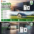 16kWh Complete Home/Business Solar System - 5-Year Warranty - 2