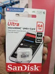 Sandisk Ultra Micro SD Memory Card 64GB - 5