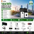 Heavy Duty 16kWh Hybrid Solar System with 12kVA Inverter - 1