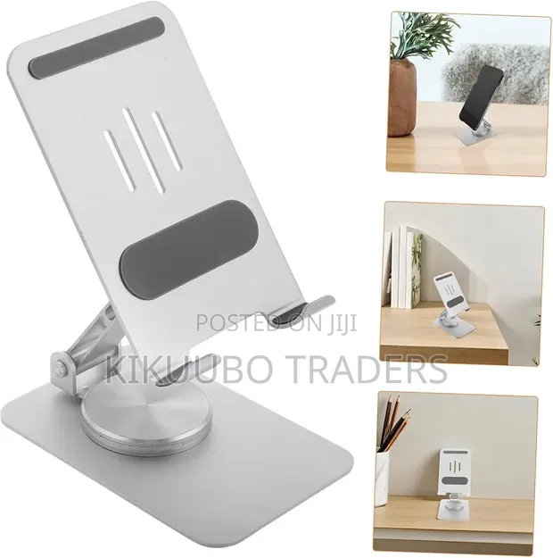 Premium Aluminum 360° Rotatable Mobile Stand - 1