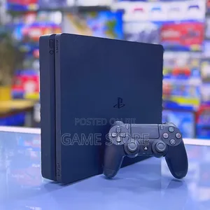PS4 Slim Console with 12 Games & 2 Controllers