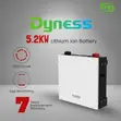5kWh Dyness LiFePO4 Solar Battery 48V with Smart BMS - 2