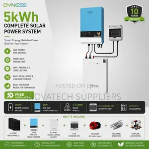 Dyness 5kWh Hybrid Solar System with 3kVA Inverter
