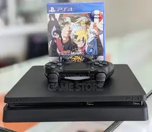 PS4 Slim Console with 12 Games and 2 Controllers