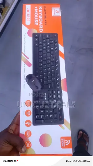 Wireless Keyboard and Mouse Combo