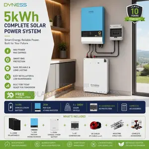 Dyness 5kWh Hybrid Solar System - 10 Year Warranty