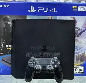 PS4 Slim Console with 12 Games & 2 Controllers