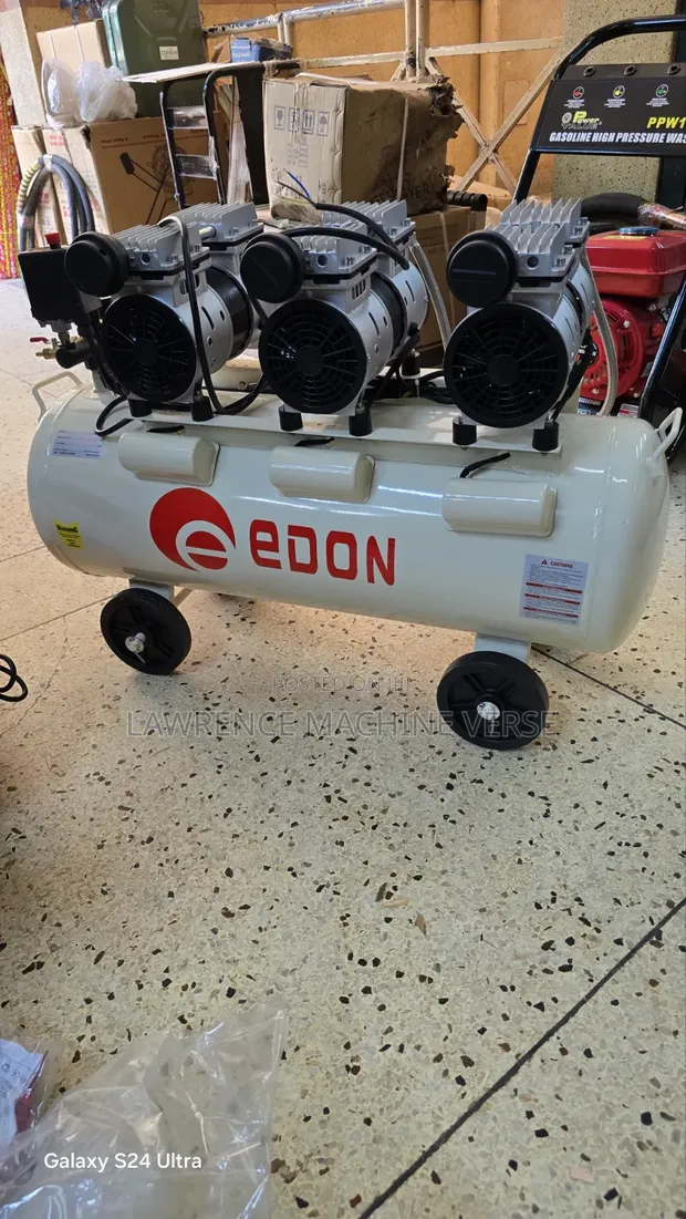Edon 3 HP 100L Silent Air Compressor - 1