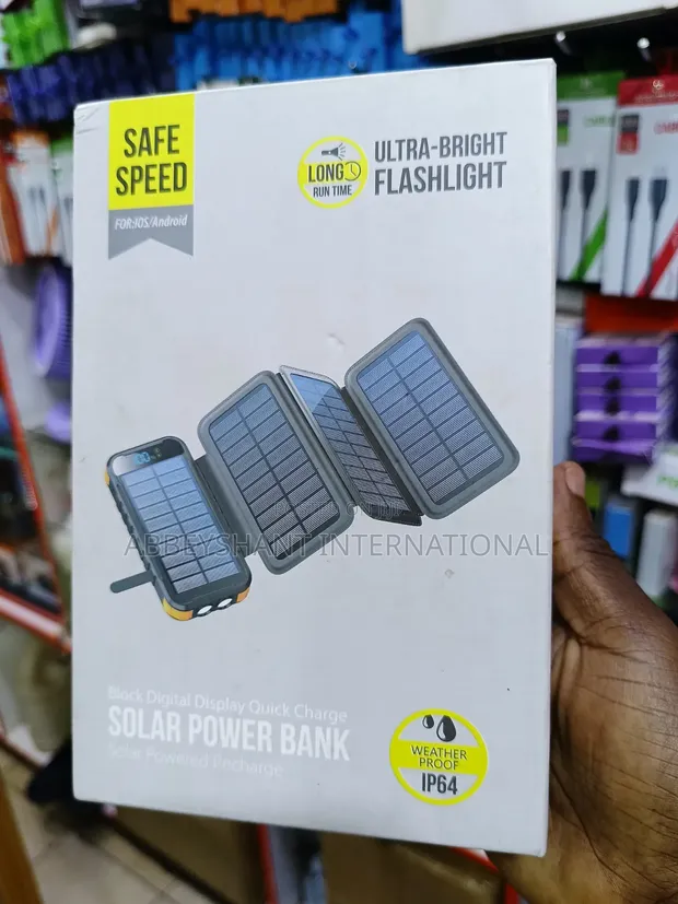 Foldable Solar Charger 27000mAh - 1