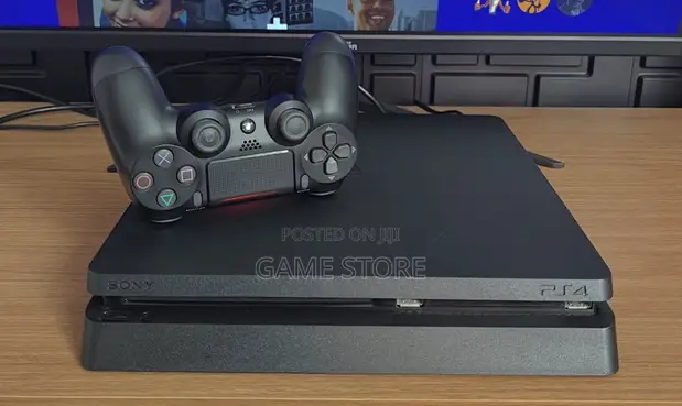 PS4 Slim Console with 12 Games & 2 Controllers - 1