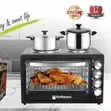 55L Hoffmans Mini Oven with Hotplates - 2
