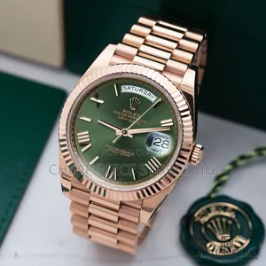 Rolex Day-Date 36mm Brown Ombre Diamond Dial 128235