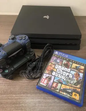 PS4 Pro with 12 Games and 2 Controllers