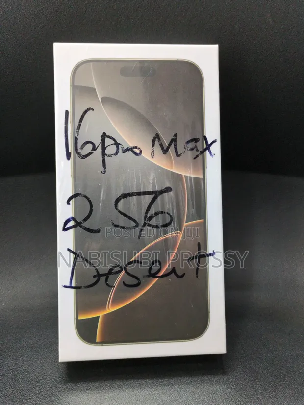 New Apple iPhone 16 Pro Max 256GB - 1