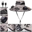 Solar Powered Fan Hat - Hands-Free Cooling - 1